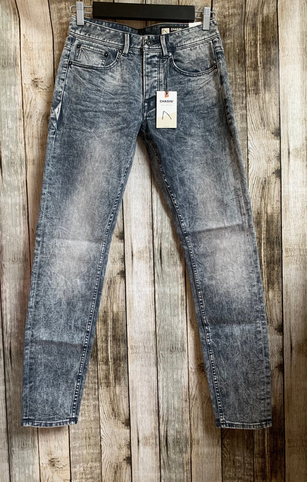 Chasin Ego Luca slim gave nieuwe jeans (Maat 29/32), Verzenden, Nieuw, Blauw, W32 (confectie 46) of kleiner