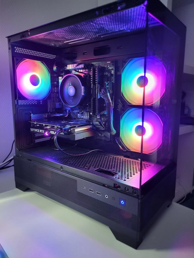 Nvidia - RTX 3050 / Ryzen 5 Gaming PC, Nvidia, Refurbished, Gaming, SSD