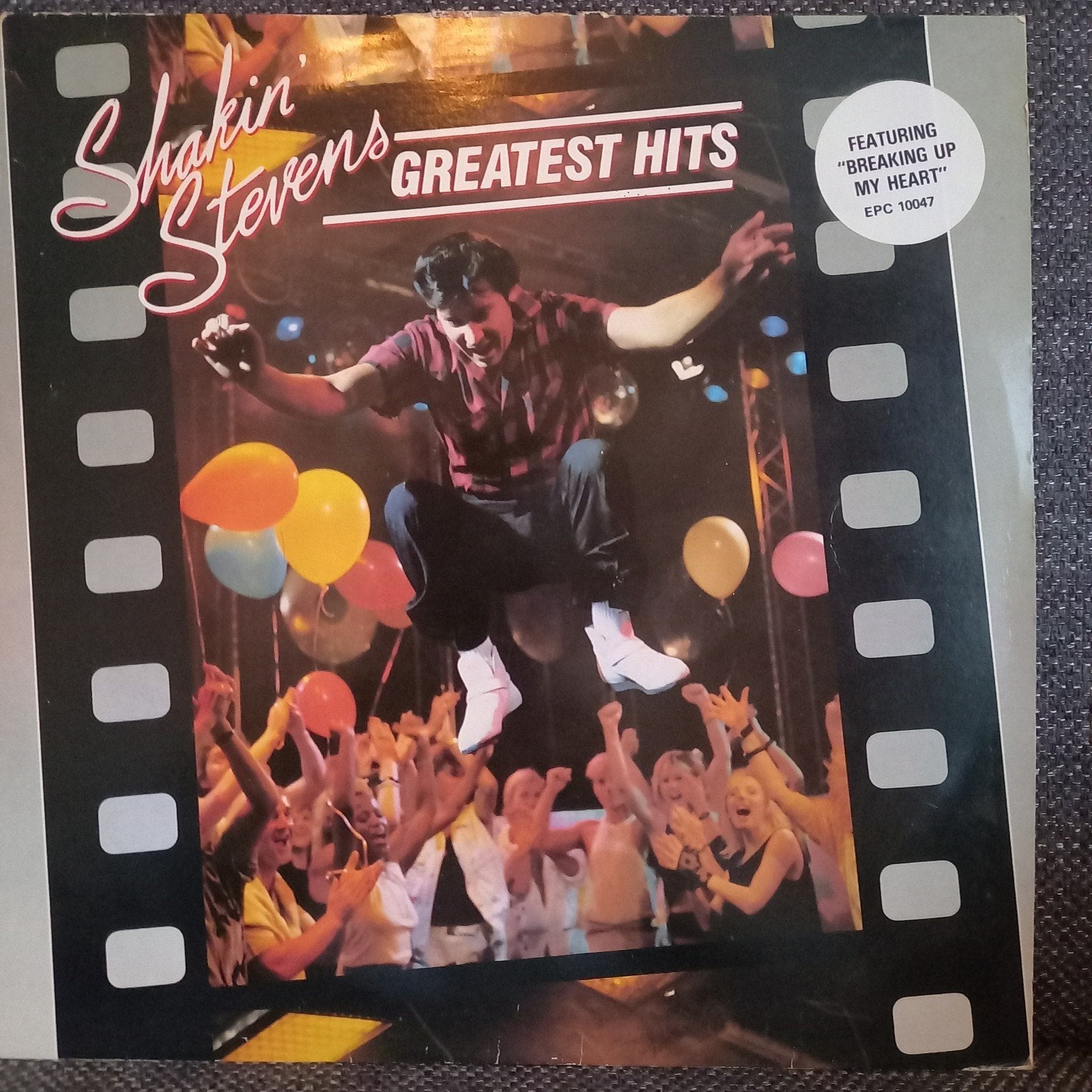 LP Shakin' Stevens - Greatest Hits, Cd's en Dvd's, Vinyl | Rock, Ophalen of Verzenden, 12 inch, Poprock, LP
