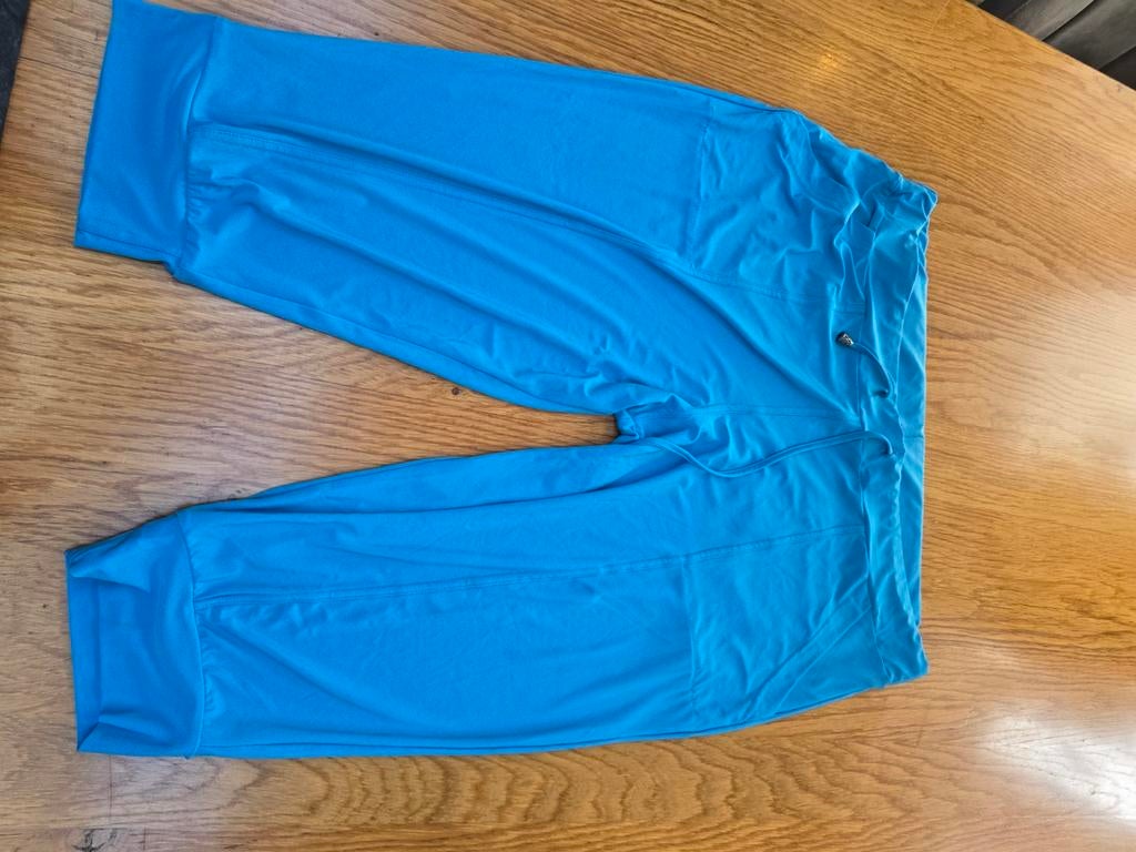 Blauwe broek maat 54/56 travel stof, Ophalen of Verzenden