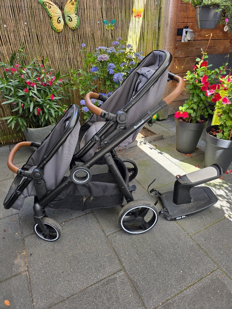 kinderwagens, Duowagen, Zo goed als nieuw, Combiwagen, Ophalen