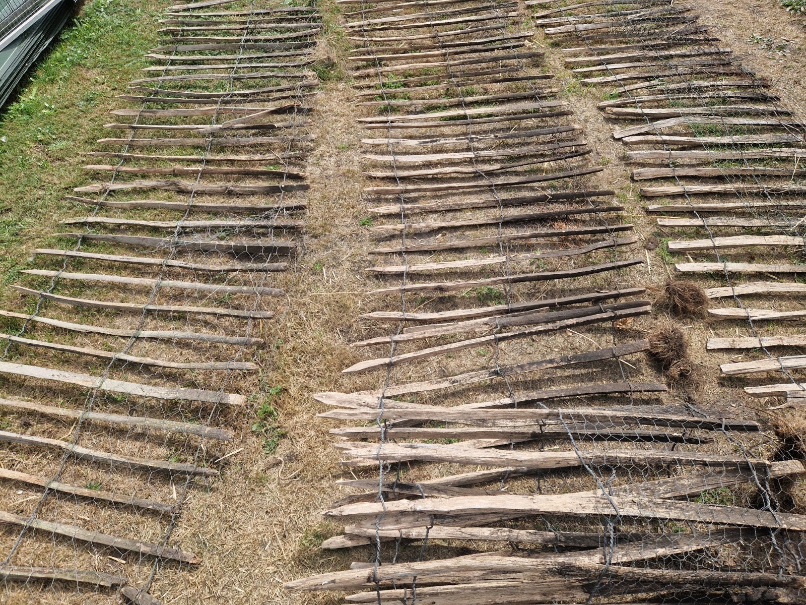 te koop frans schapen hek 20 meter, Tuin en Terras, Ophalen, IJzer, Tuinhek