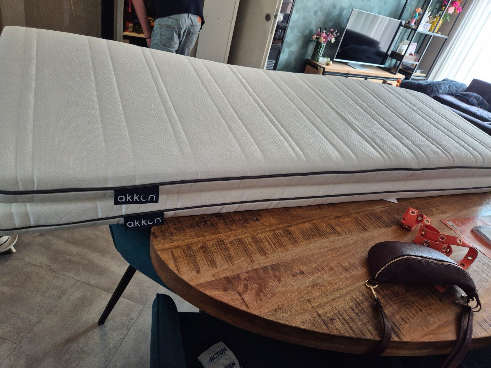 Matras 2x 60x180cm, Ophalen, Zo goed als nieuw