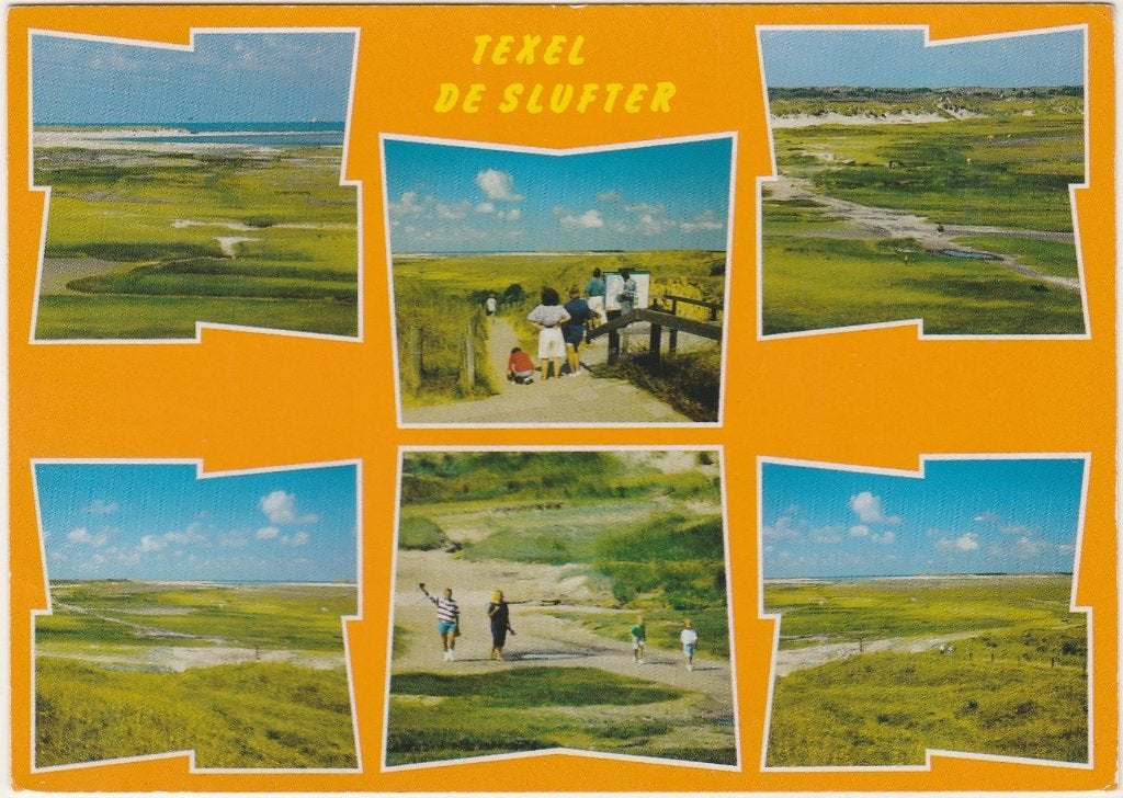 TEXEL De Slufter, Verzenden, 1980 tot heden, Gelopen, Waddeneilanden