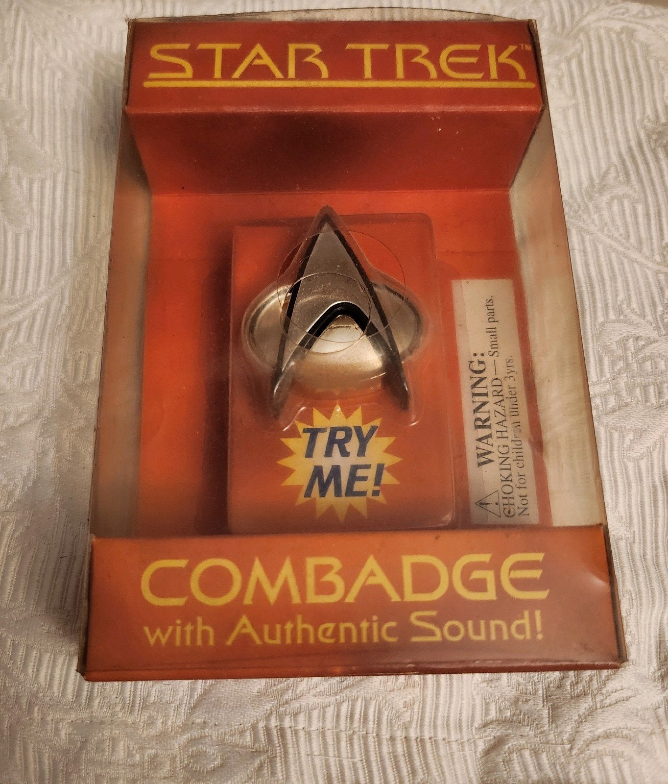 Star Trek Next Generation Bluetooth Communicator Badge, Ophalen of Verzenden, Nieuw, Jongen of Meisje