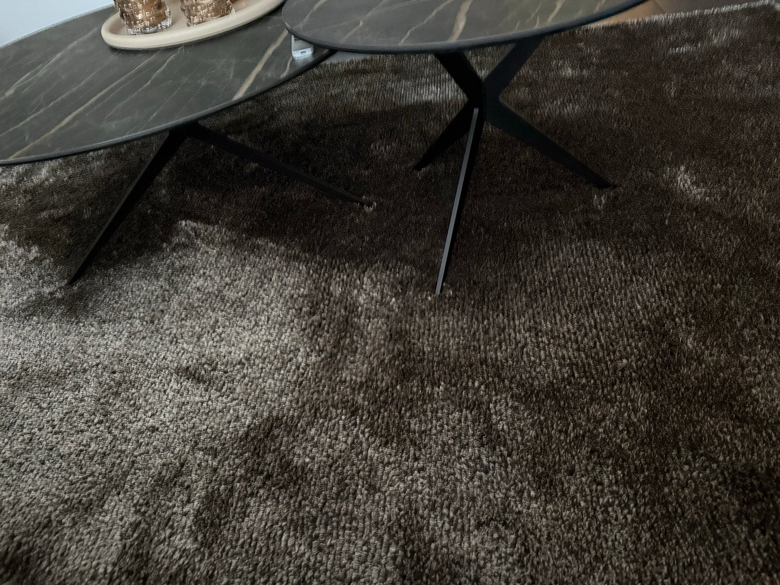 Modern Bruin Vloerkleed - nieuw!!!, Ophalen, Bruin, 150 tot 200 cm, 200 cm of meer