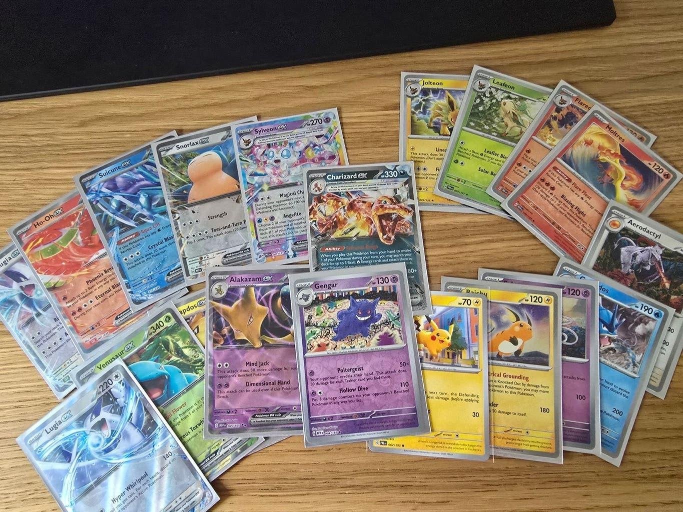 Pokemon lot EX (incl Charizard) & Gengar reverse (zeer net), Hobby en Vrije tijd, Verzamelkaartspellen | Pokémon, Ophalen of Verzenden