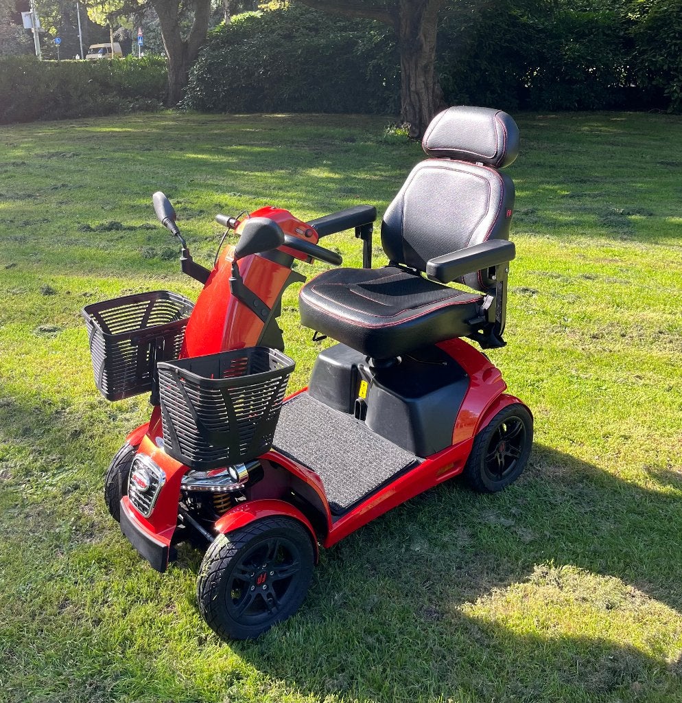 Sportieve Freerider Mango FR1 Scootmobiel Nwe accu's 75Ah., Ophalen of Verzenden, Inklapbaar, Zo goed als nieuw, Elektrische rolstoel