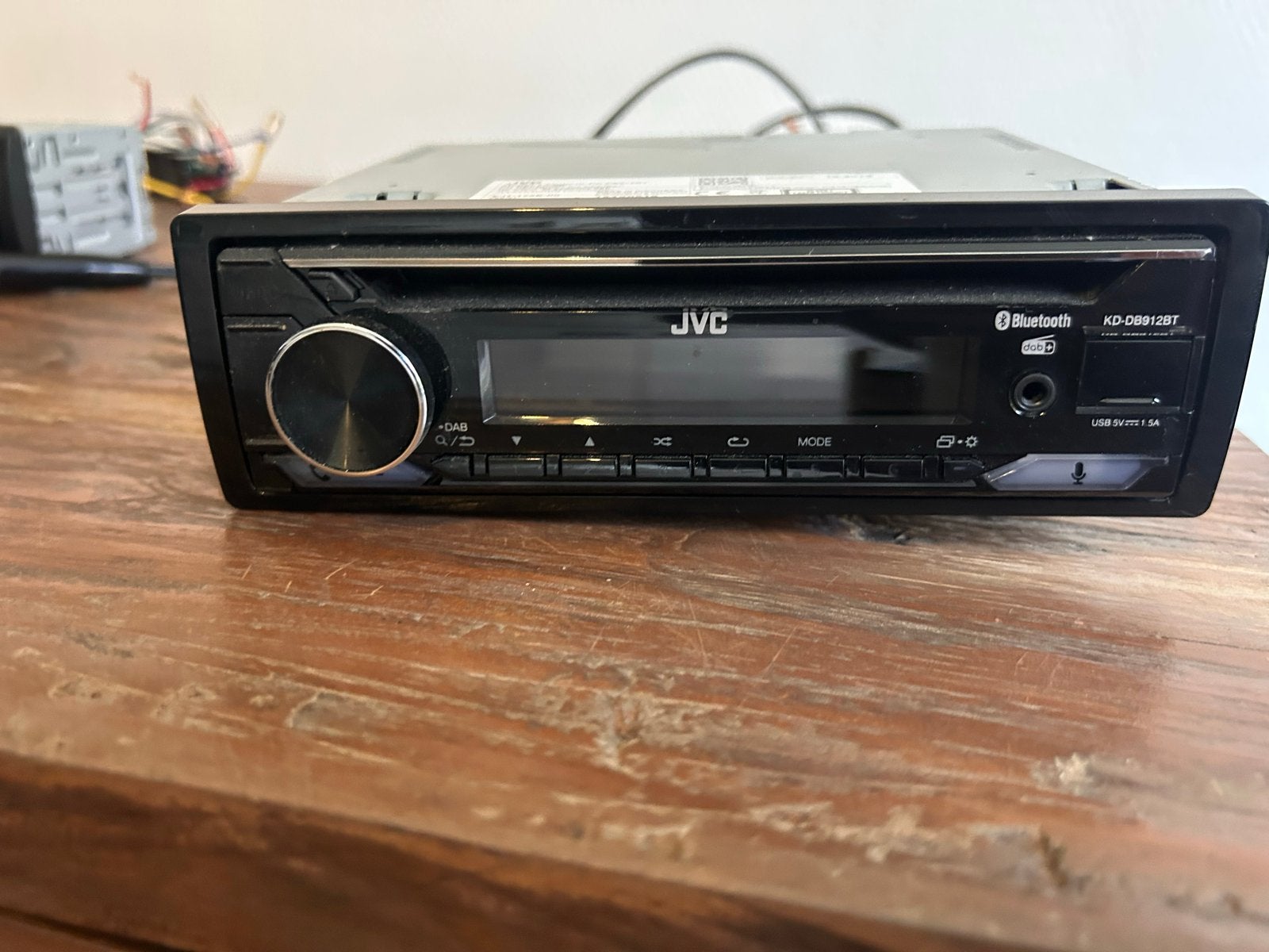 JVC KD-DB912BT Autoradio met Bluetooth en DAB+, Ophalen of Verzenden, Zo goed als nieuw