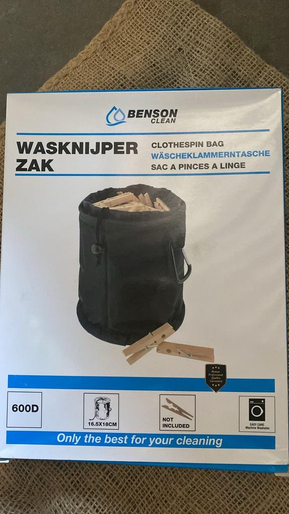 Benson Wasknijper Zak - Nieuw, Ophalen of Verzenden, Nieuw