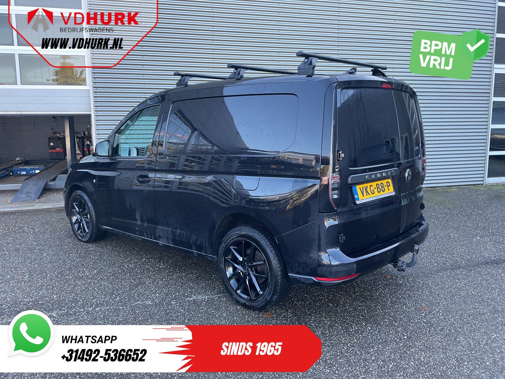 Volkswagen Caddy Cargo 2.0 TDI 125 pk DSG Aut. LED/ Adapt.Cr, Stof, Gebruikt, Euro 6, 4 cilinders