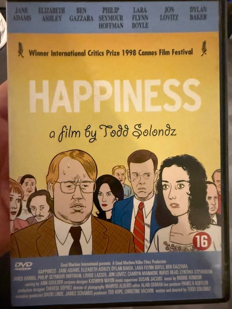Happines todd solondz, Cd's en Dvd's, Dvd's | Filmhuis, Ophalen of Verzenden, Zo goed als nieuw, Overige gebieden