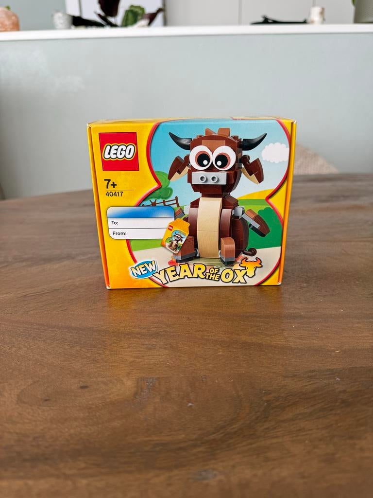 Lego 40417 Jaar van de Os - Nieuw, Ophalen of Verzenden, Nieuw, Complete set, Lego