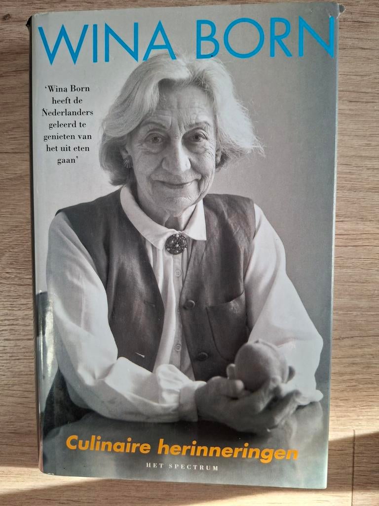 Kookboek Wina Born - Culinaire herinneringen, Ophalen of Verzenden