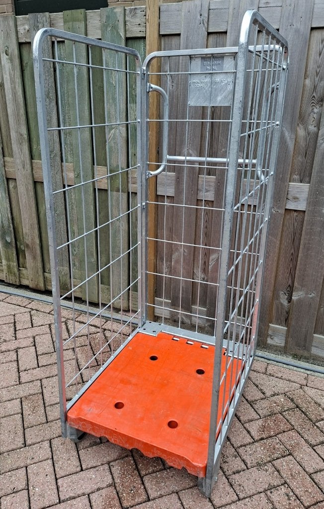 Zéér solide TRANSPORTKAR /  ROLCONTAINER z.g.a.n., 100 liter of meer, Ophalen, Zo goed als nieuw, Transportkar