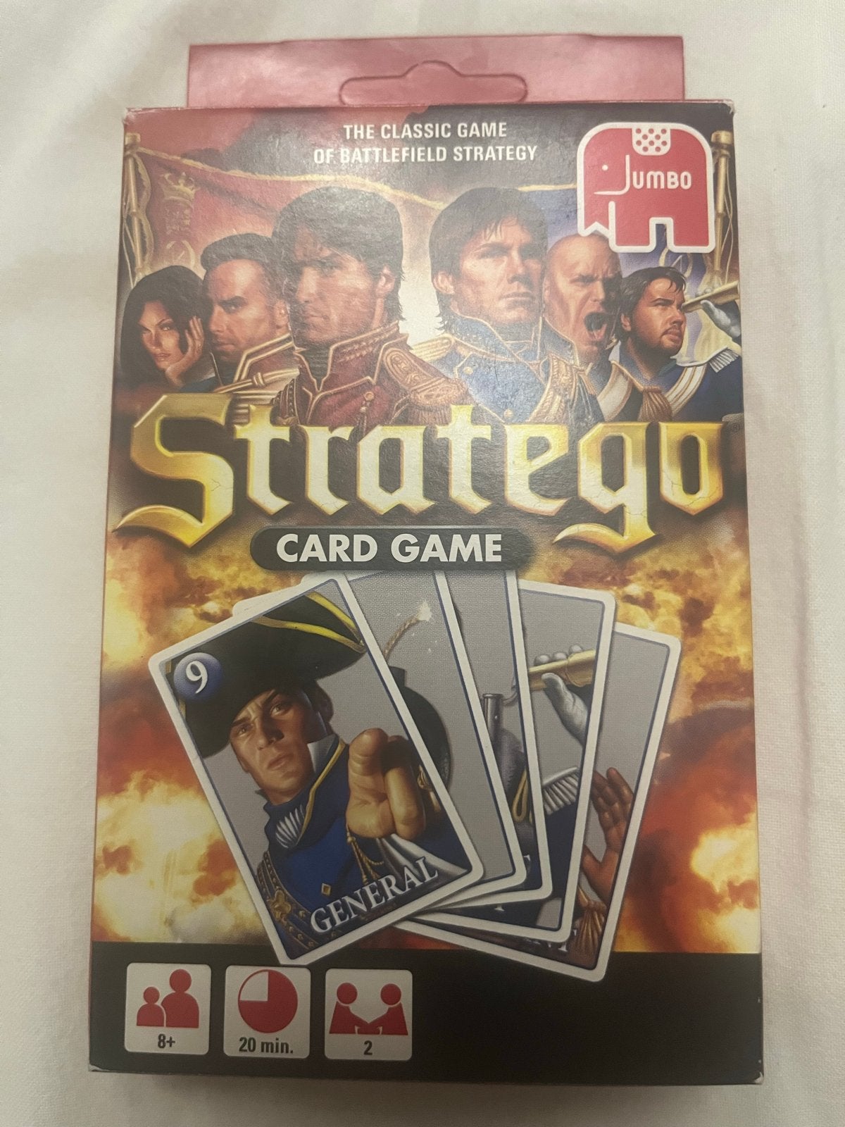 Stratego Card Game - Het klassieke spel van strategie, Een of twee spelers, Ophalen, Nieuw