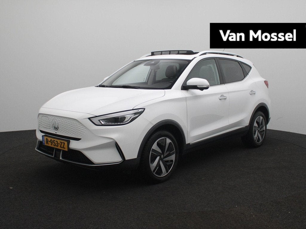 MG ZS EV Long Range Luxury 70 kWh | Apple Carplay/Android Au, Auto's, MG, 12 maanden, Gebruikt, ZS, Wit