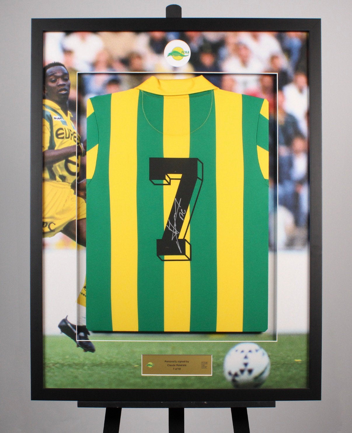 Gesigneerd en ingelijst Claude Makélélé shirt, Ophalen, Zo goed als nieuw, Buitenlandse clubs, Shirt