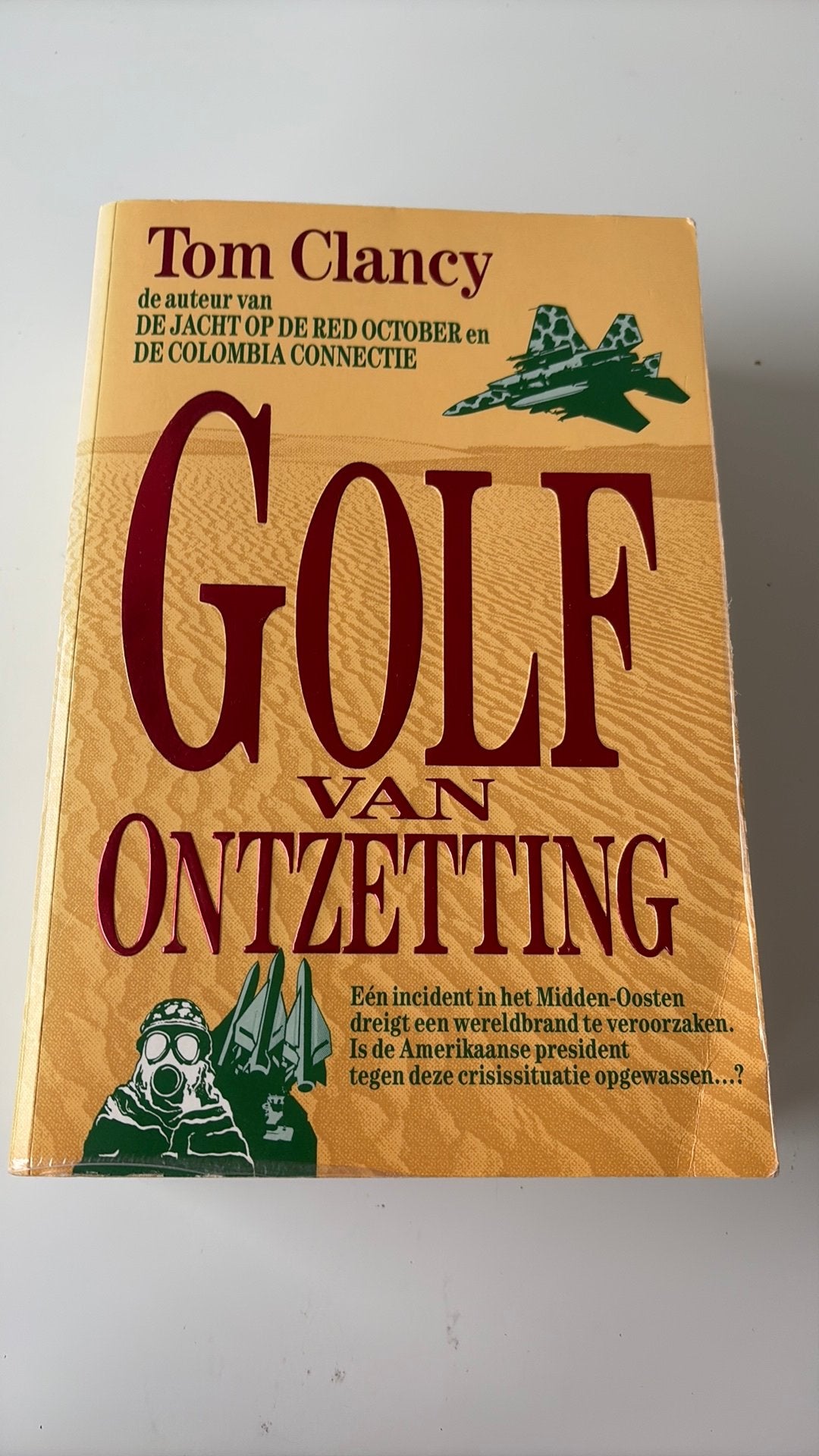 Tom Clancy - Golf van ontzetting, Tom Clancy, Ophalen of Verzenden, Zo goed als nieuw, Nederland