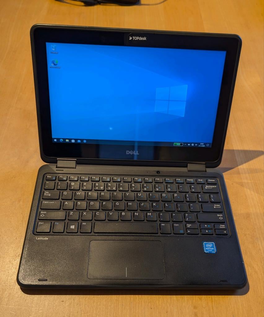 Dell Latitude 3189 laptop/ tablet met nieuwe batterij, Computers en Software, Windows Laptops, Refurbished, 12 inch, SSD, Minder dan 2 Ghz