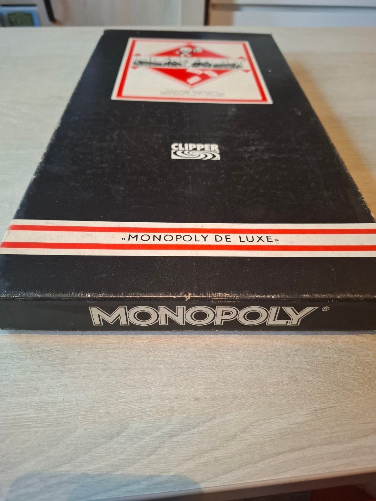 Monopoly De Luxe - Clipper uitgave 1980, Gebruikt, Clipper, Parker Brothers, Ophalen of Verzenden