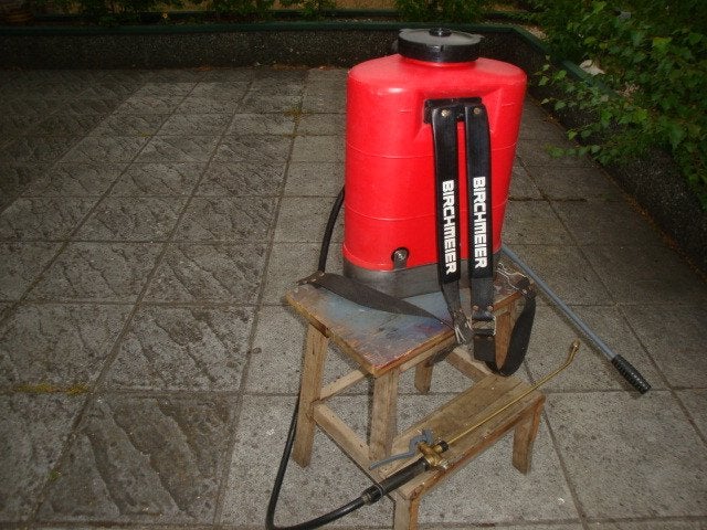 BIRCHMEIER  swiss made Landbouw-tuin sproeier, Ophalen, Zo goed als nieuw, Onkruidbestrijding