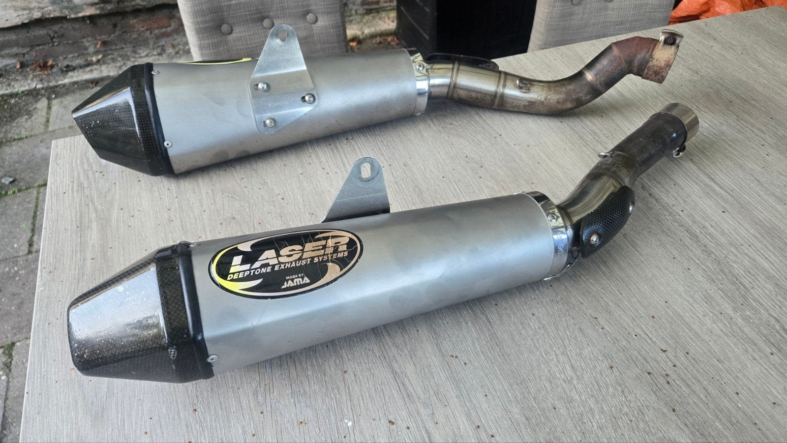 suzuki gsxr 1000 k7 k8 laser dempers, Motoren, Ophalen of Verzenden, Gebruikt