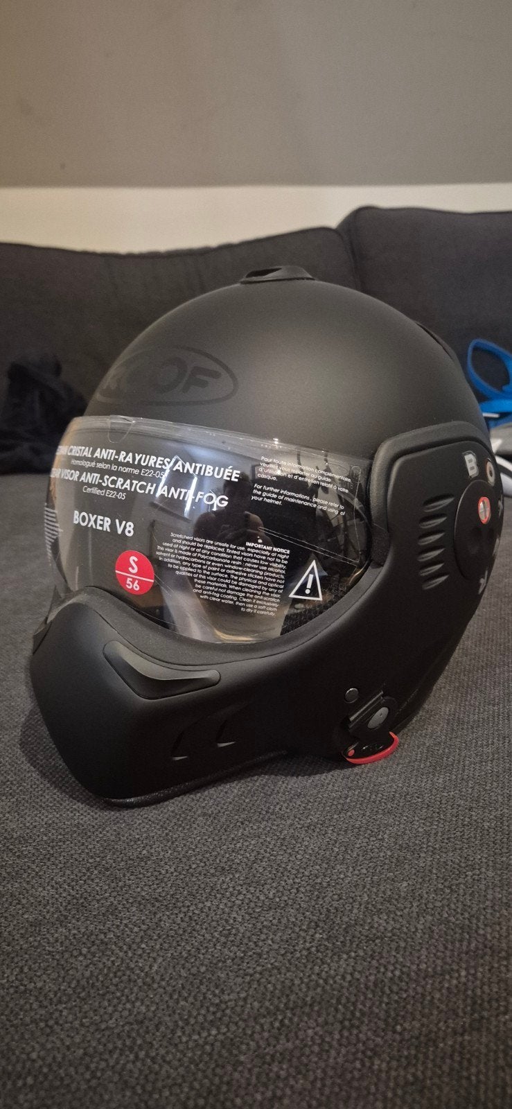 Nieuwe ROOF BOXER V8 maat S, Ophalen, Nieuw met kaartje, Systeemhelm, Overige merken
