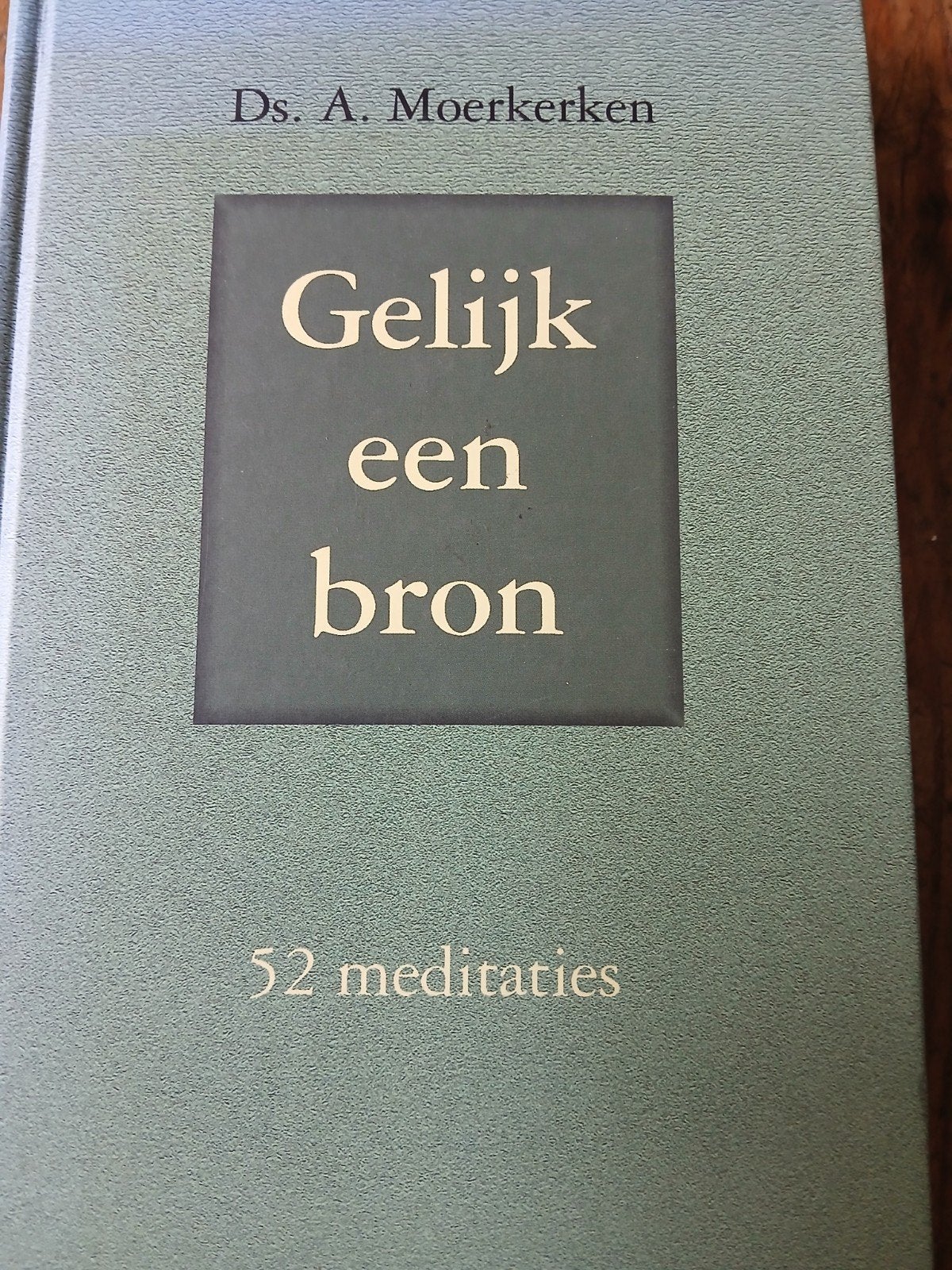 A. Moerkerken - Gelijk een bron, Boeken, Godsdienst en Theologie, Ophalen of Verzenden, Gelezen, A. Moerkerken