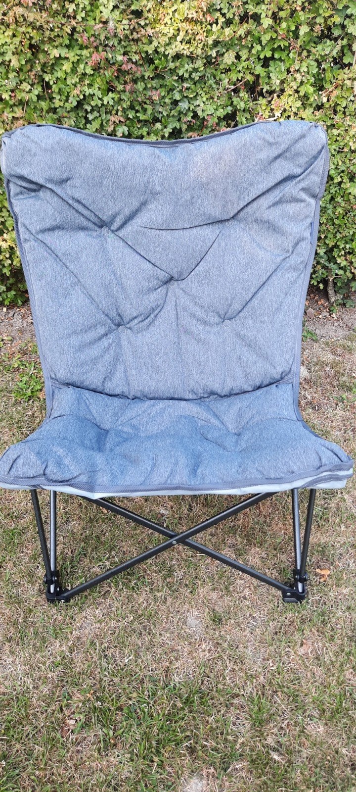 Mooie camping stoel trvlmore grijs, Ophalen, Campingstoel