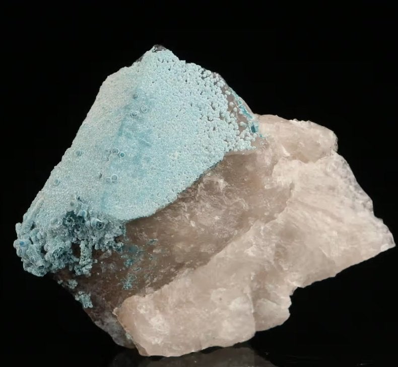 SHATTUCKIET op KWARTS thumbnail uit Namibië = VERKOCHT !., Ophalen of Verzenden, Mineraal