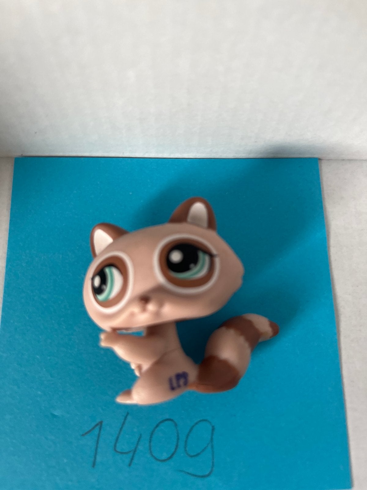 LPS Littlest Pet Shop Wasbeer #1409, Kinderen en Baby's, Ophalen of Verzenden, Gebruikt, Jongen of Meisje