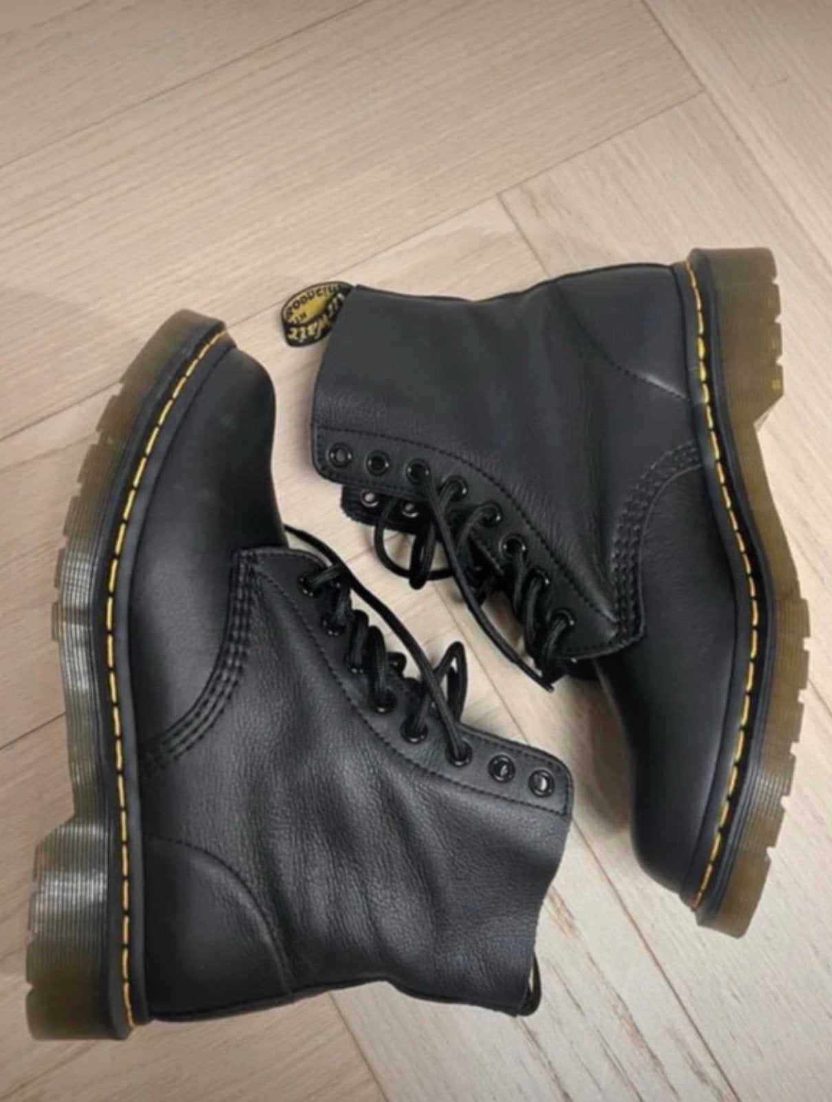 Dr. Martens Pascal Verginia Doc Nieuw, Zwart, Lage of Enkellaarzen, Nieuw, Ophalen of Verzenden