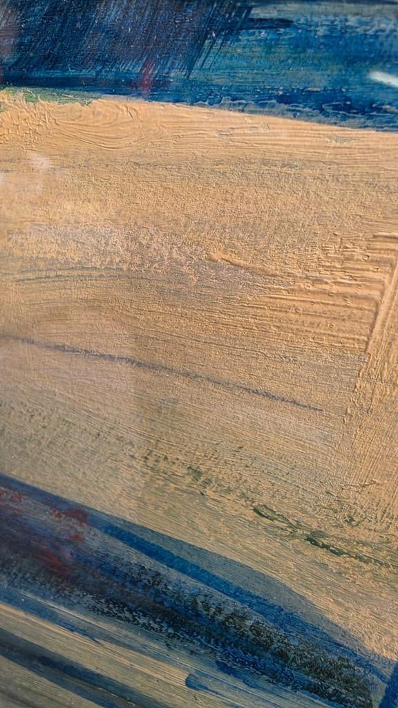 Groot Abstract Schilderij | Annelies Eijk | Handgeschilderd, Antiek en Kunst, Ophalen of Verzenden