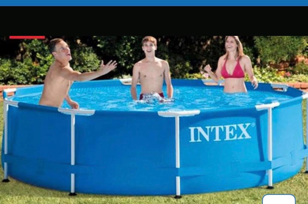 Zwembad  groot zeer compleet warmtepomp solarmat zandfilter, Tuin en Terras, Ophalen, Zo goed als nieuw, Overige typen