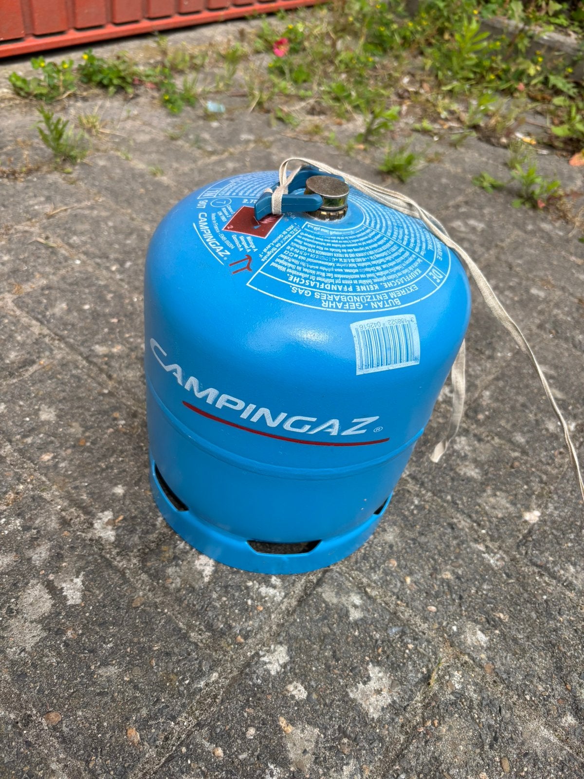 Campingaz gasfles halfvol, Ophalen, Zo goed als nieuw