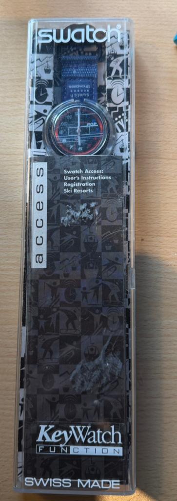 SWATCH  -  POP SWATCH ACCESS  COLLECTERS ITEM, Verzenden, Kunststof, Swatch