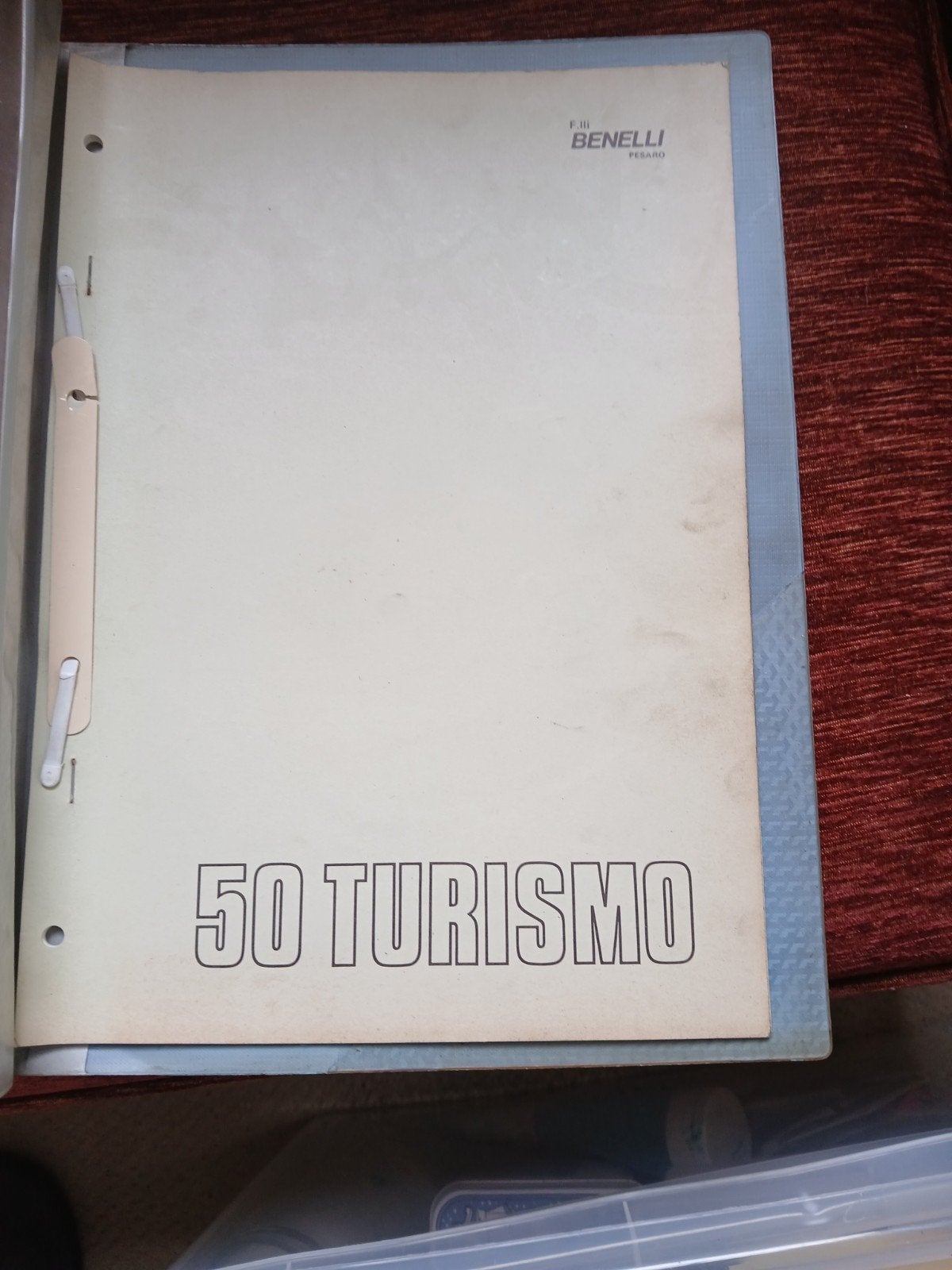 Benelli 50 Turismo Onderdelenboek/Werkplaatshandboek, Ophalen of Verzenden, Overige merken