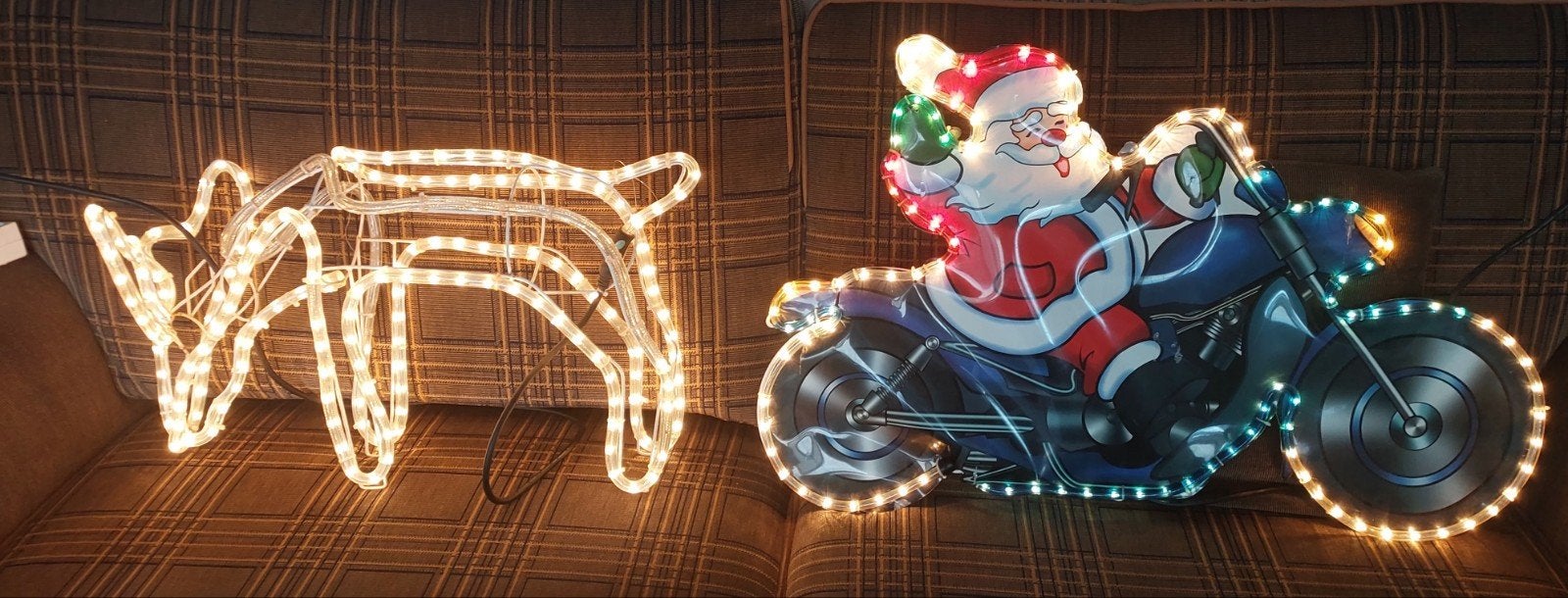 Leuk Kerstverlichting, Ophalen