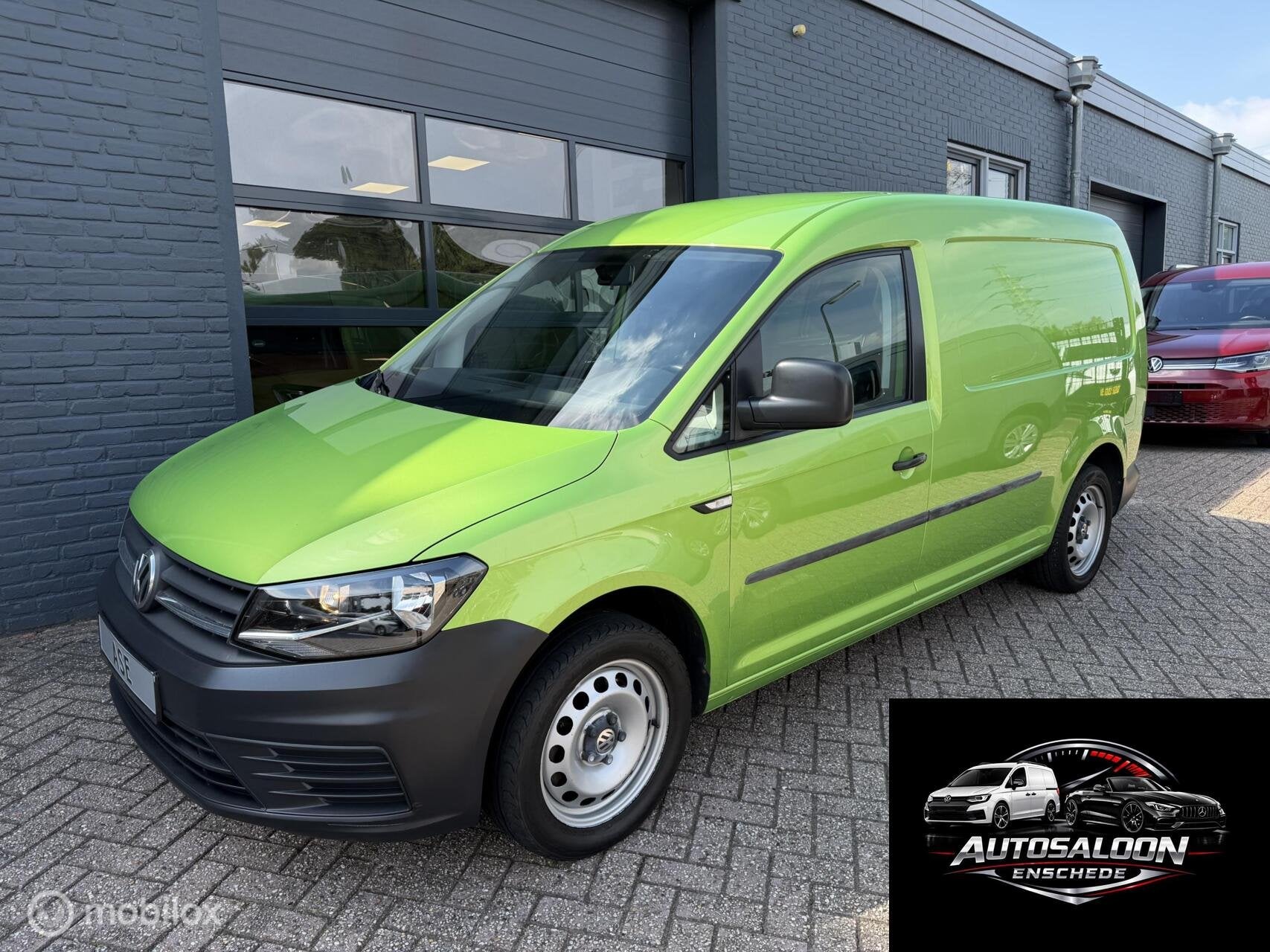 Volkswagen Caddy Maxi 1.4 TSI 125 PK Camera PDC Cruise Contr, Auto's, Bestelauto's, Voorwielaandrijving, Gebruikt, Zwart, Volkswagen