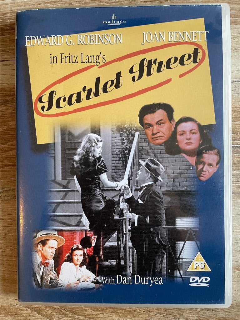 Scarlet Street (1945) - dvd (Geen ondertiteling), Vanaf 16 jaar, Ophalen of Verzenden, 1940 tot 1960, Thrillers en Misdaad