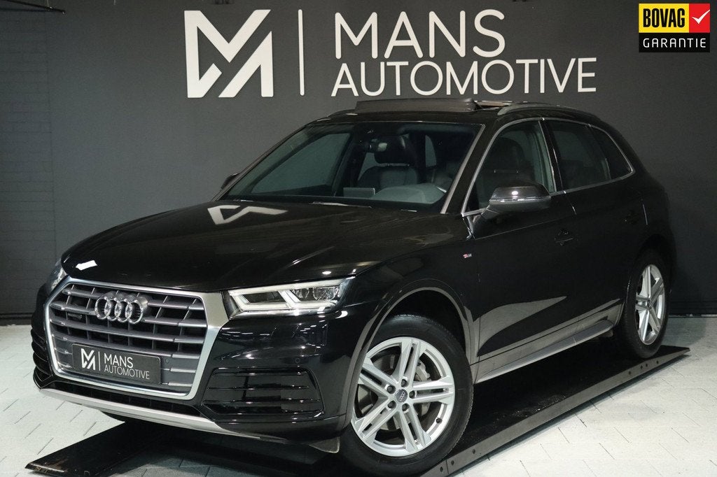 Audi Q5 2.0 TFSI quattro S-Line / PANODAK / VIRTUAL / B&O /, Automaat, Gebruikt, Zwart, 4 cilinders