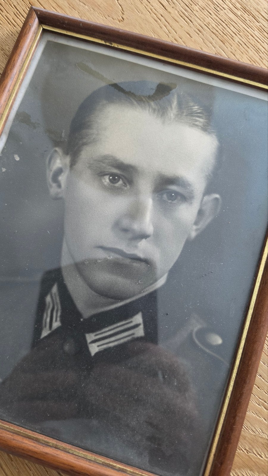 Foto wehrmacht soldaat., Ophalen of Verzenden, Duitsland, Foto of Poster