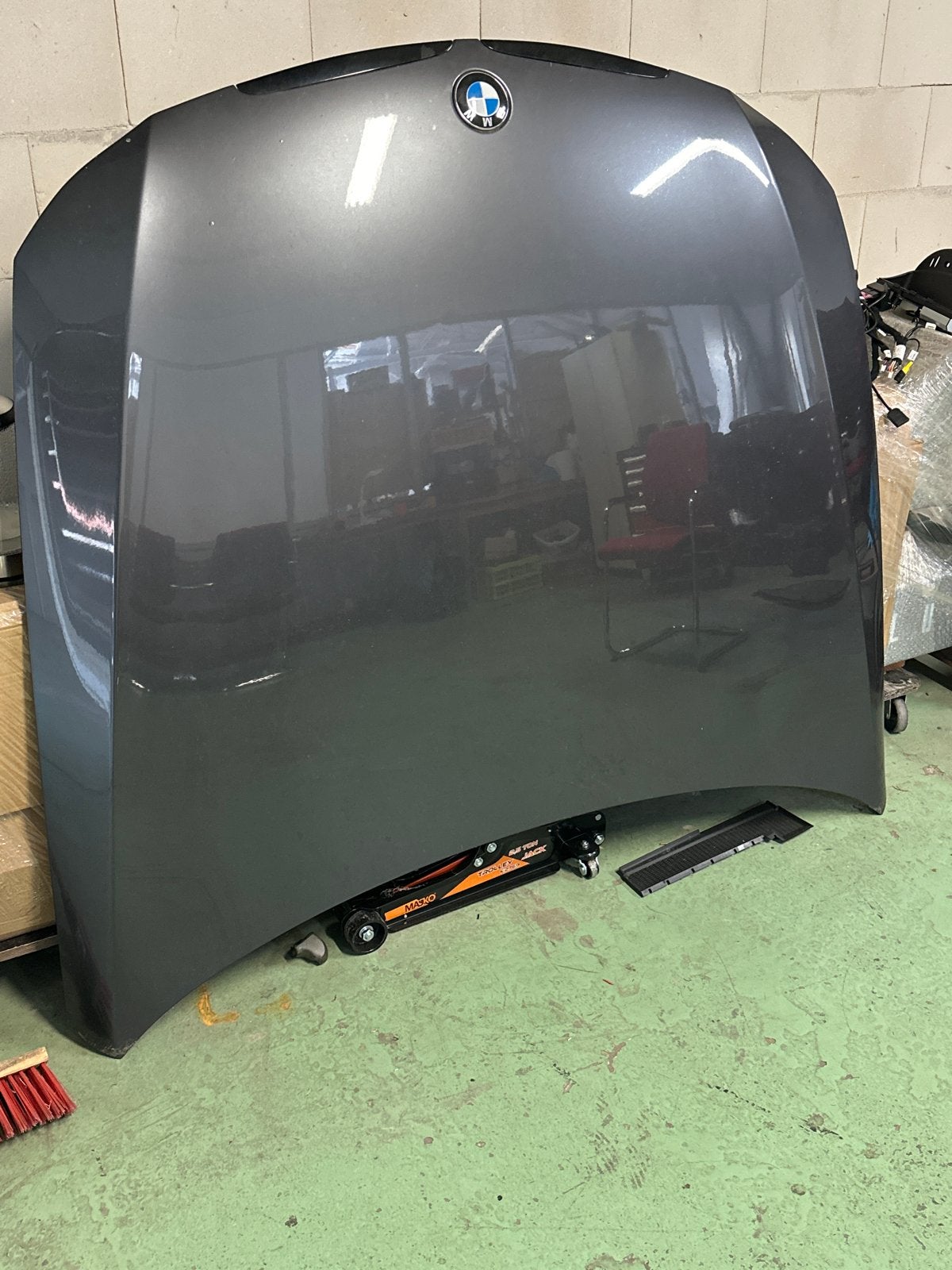 BMW Motorkap - Grijs - e90 e91 pre lci nette staat, Ophalen, Gebruikt, BMW, Motorkap