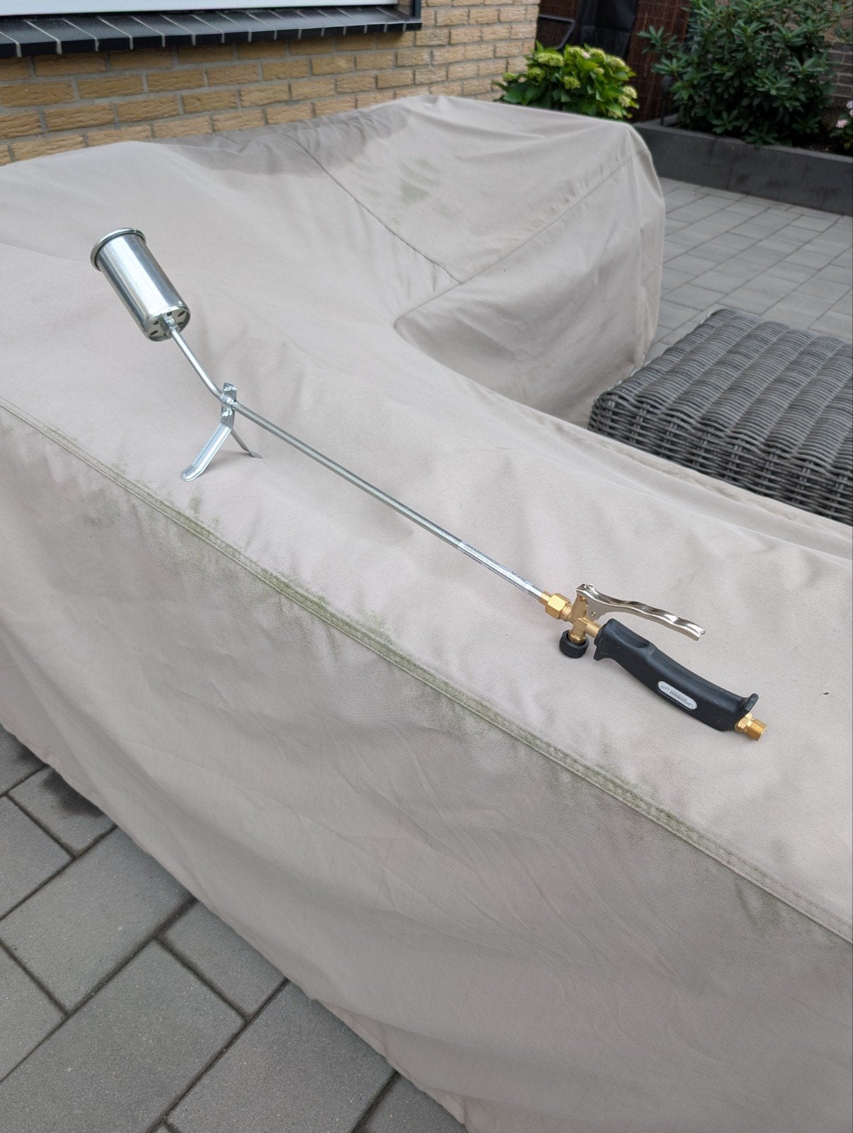 Dakbrander gasbrander nieuw, Tuin en Terras, Ophalen, Nieuw