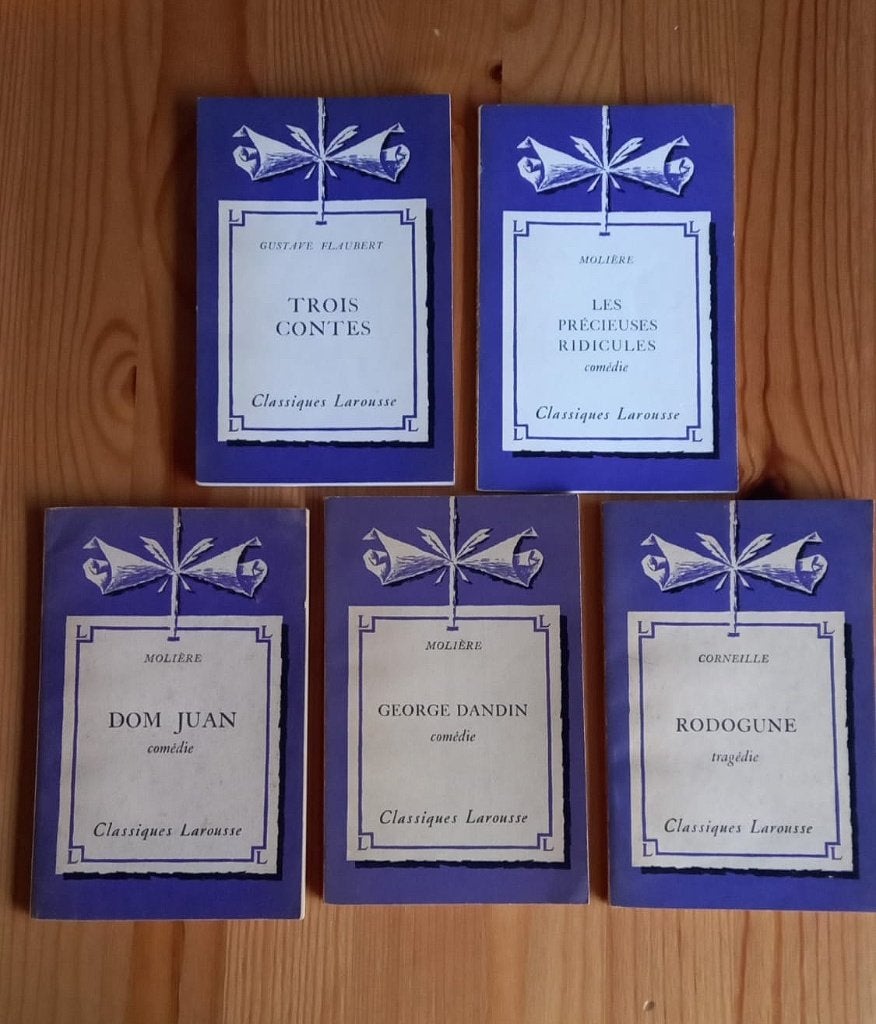 Classiques Larousse - 5 boekjes, Ophalen of Verzenden