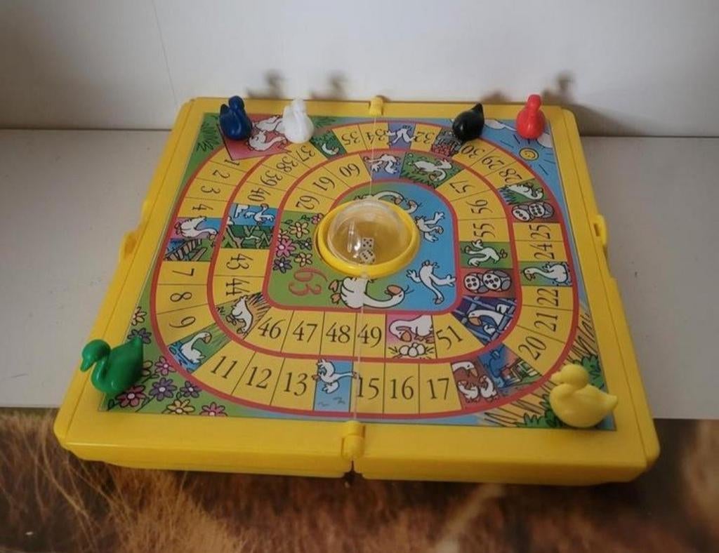 Ganzenbord Reisspel - Klassiek Bordspel voor Onderweg, Ophalen of Verzenden, Gebruikt