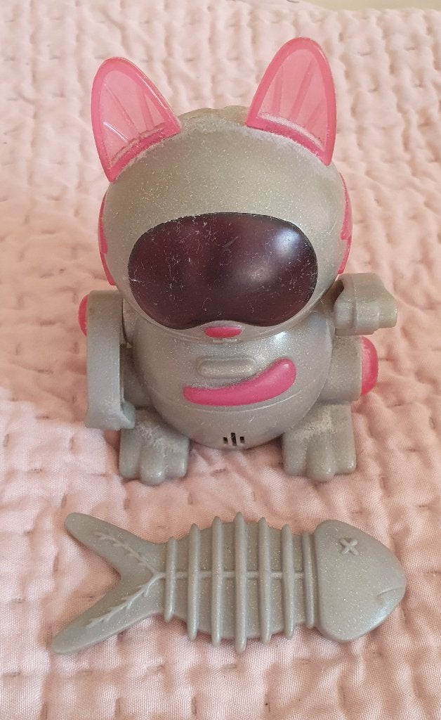 Kleine speelgoed robotkat van McDonald's, Ophalen of Verzenden, Gebruikt