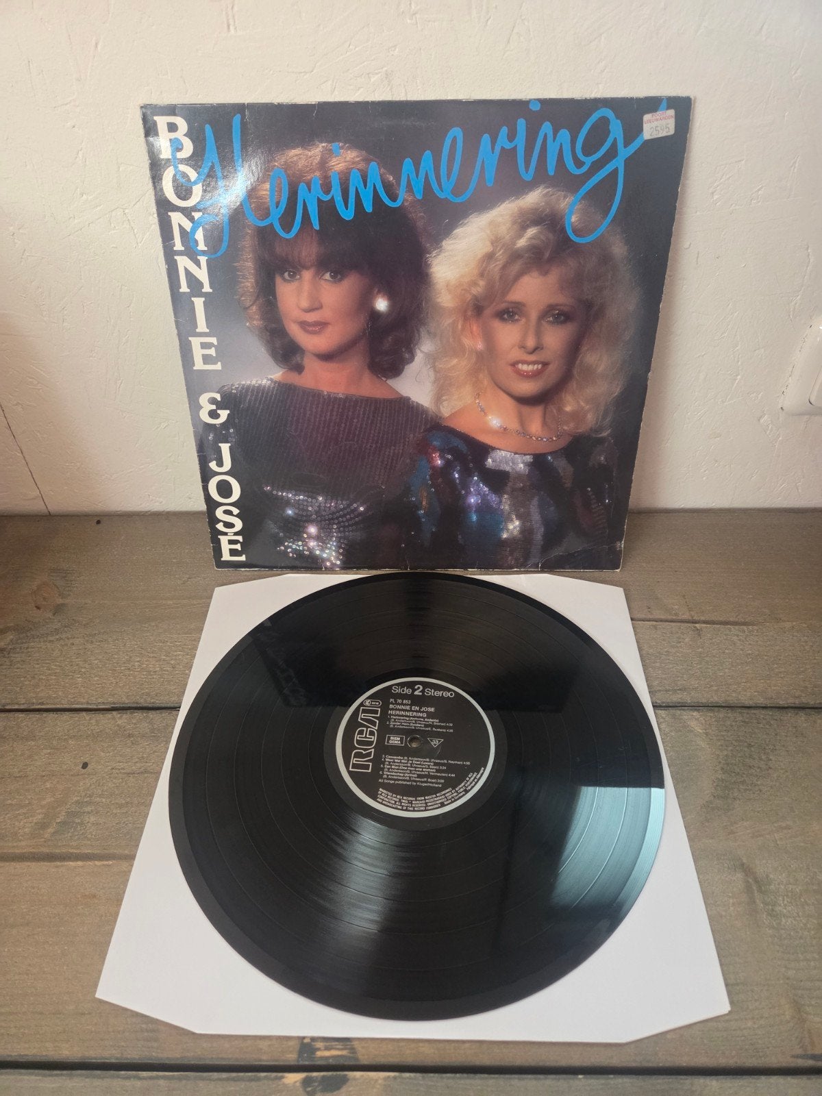 Bonnie & Jose - Herinnering LP (1985), Ophalen of Verzenden, 1980 - 1989, Gebruikt, 12 inch