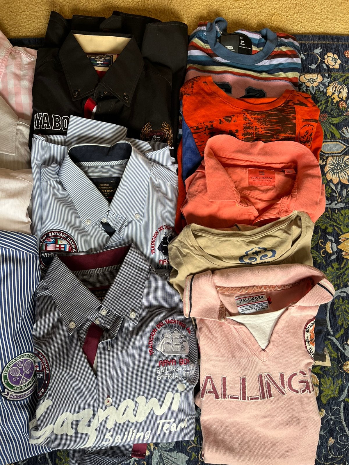 Merkkleding pakket heren 17 stuks(4), Ophalen of Verzenden, Zo goed als nieuw, Maat 48/50 (M)